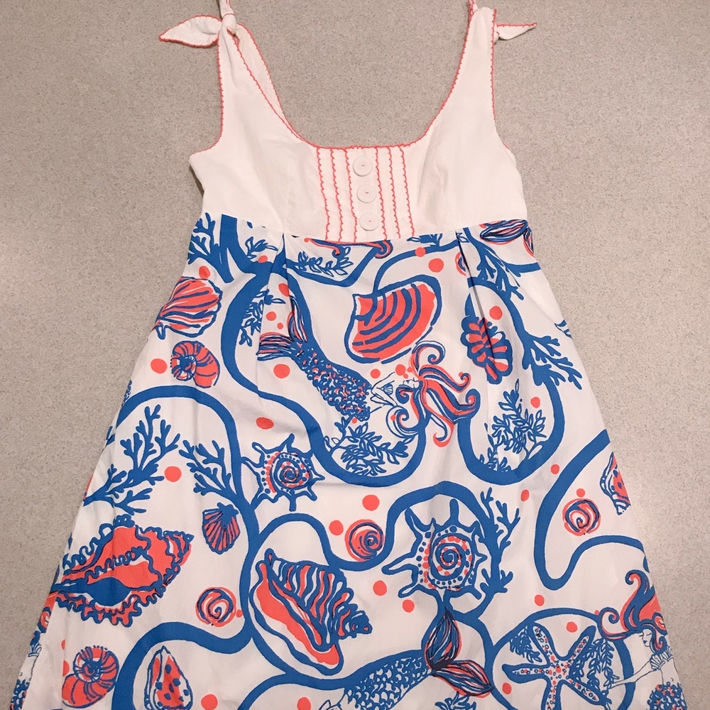 ❌ Lilly Pulitzer Scales and Tails Dress